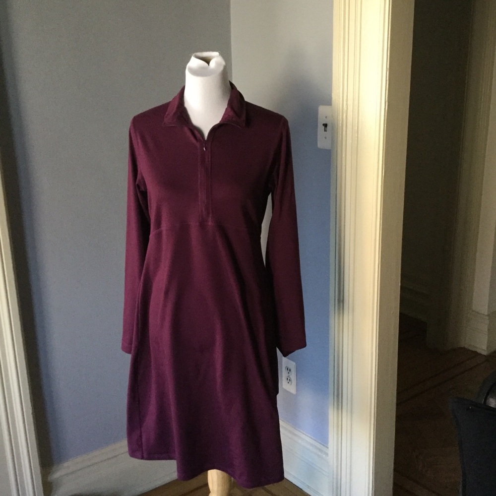 Plum-colored Title Nine Sports Dress